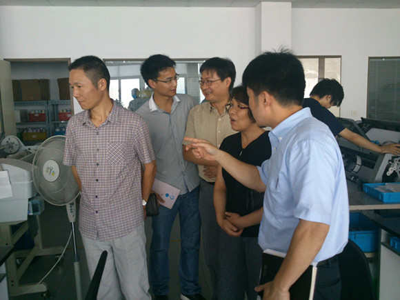 分院与嘉兴百川打印科技有限公司进行技术交流