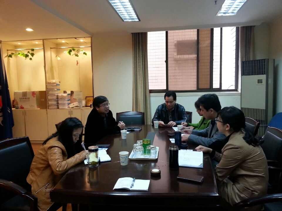 分院总经理张孝南一行赴浙江纺织服装科技有限公司进行合作交流