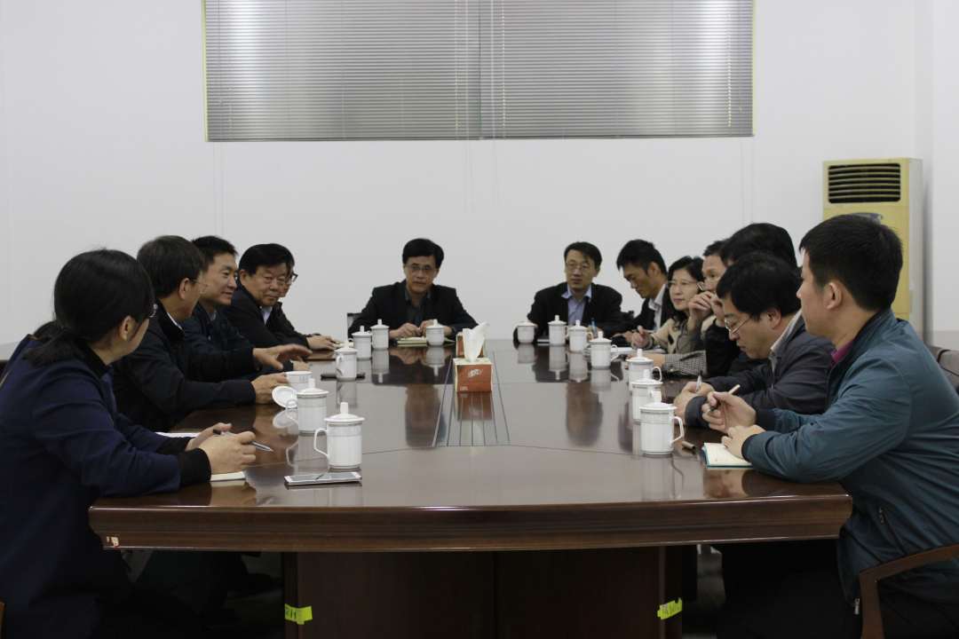 中纺院院长庄小雄一行赴绍兴视察指导工作