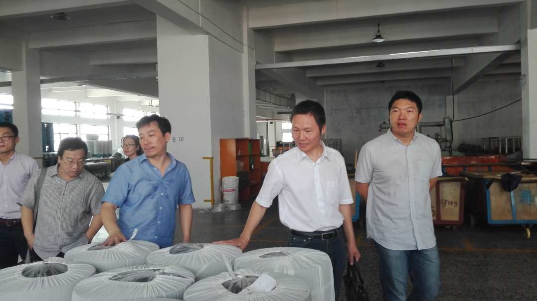 江南分院与浙江永利印染有限公司交流对接