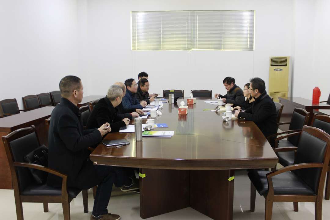 绍兴市人力资源和社会保障局副局长陈建兴一行来分院考察调研