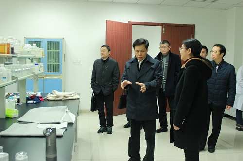 绍兴市副市长邵全卯一行到浙江分院视察调研