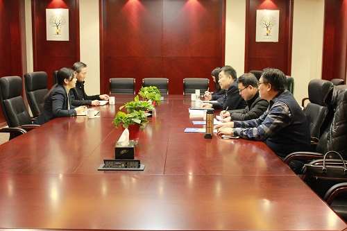 兰溪市科技局局长邵卫荣一行到浙江分院参观调研