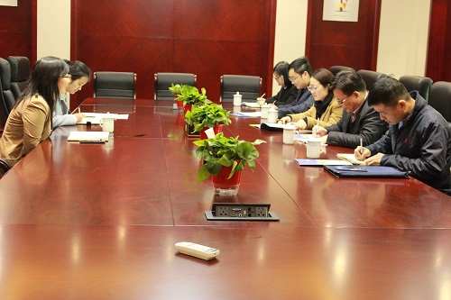 绍兴市科技局副局长朱如华一行到浙江分院开展“三服务”工作