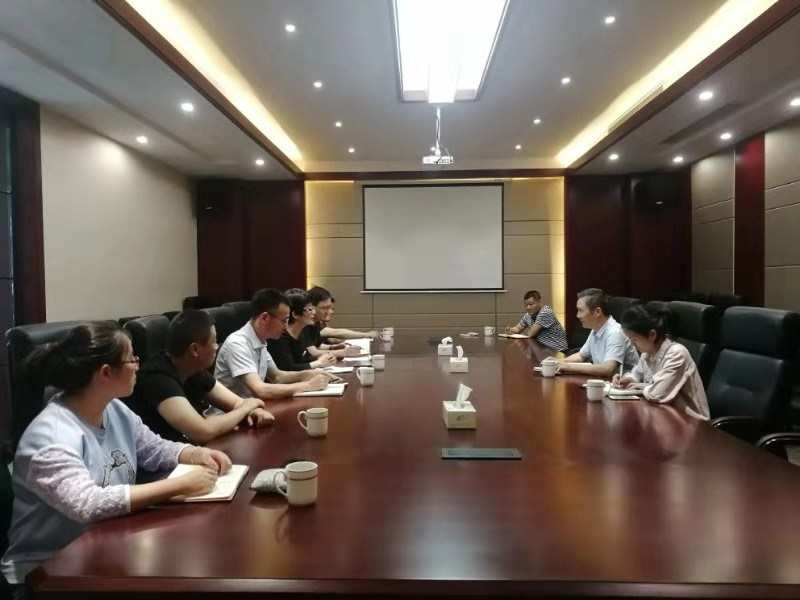 绍兴市科技局副局长俞平一行到浙江分院参观调研