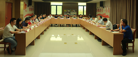 中纺院副总经理李开占一行到绍兴调研指导工作