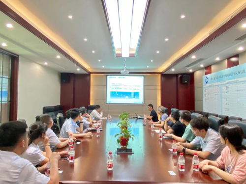 浙江蓝天鹤舞集团到江南分院交流合作