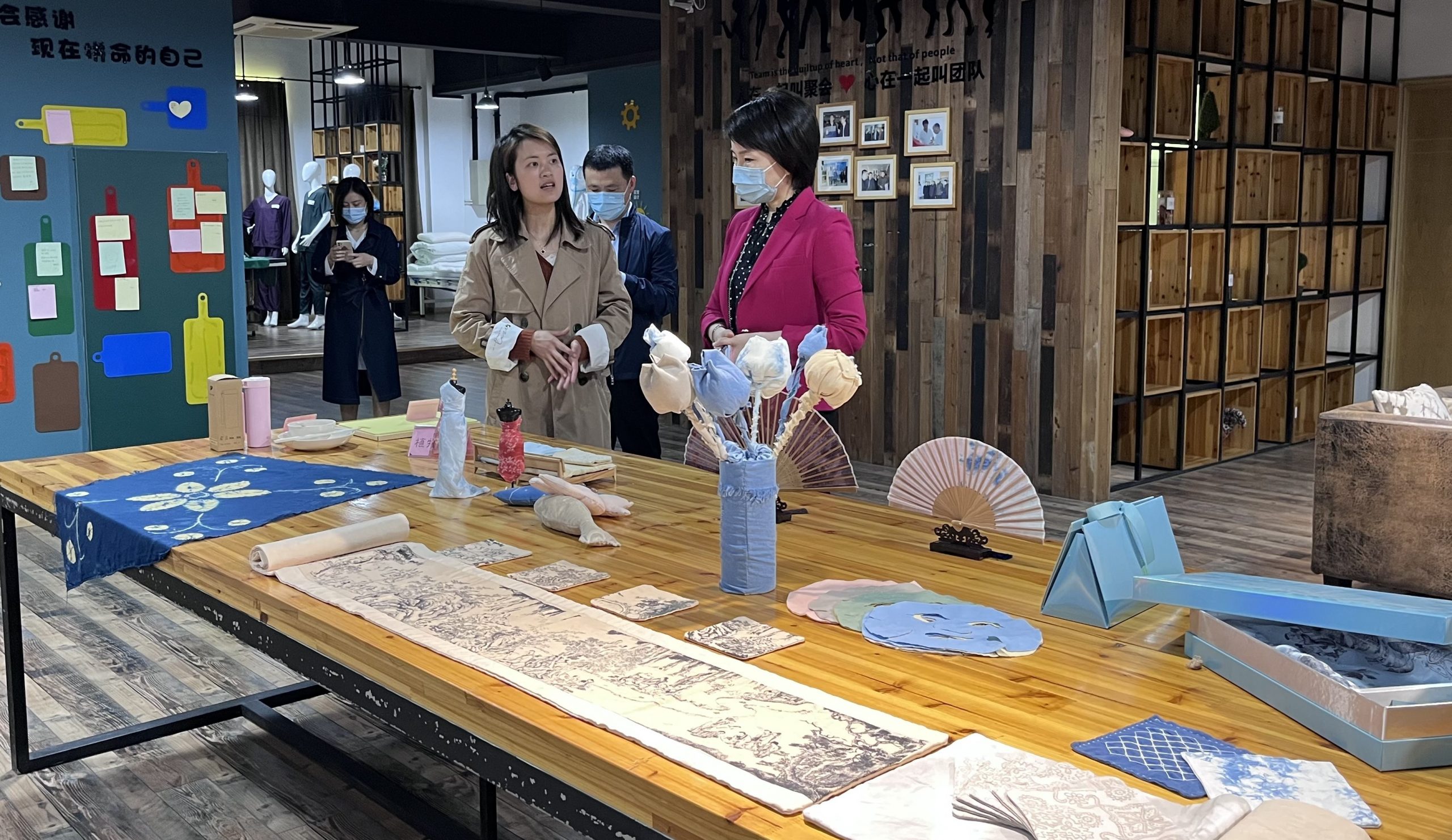 竹山县县长王丽媛一行来院调研科创平台建设工作