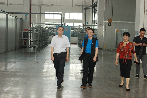 绍兴市人大常委会副主任马国灿一行到江南分院调研